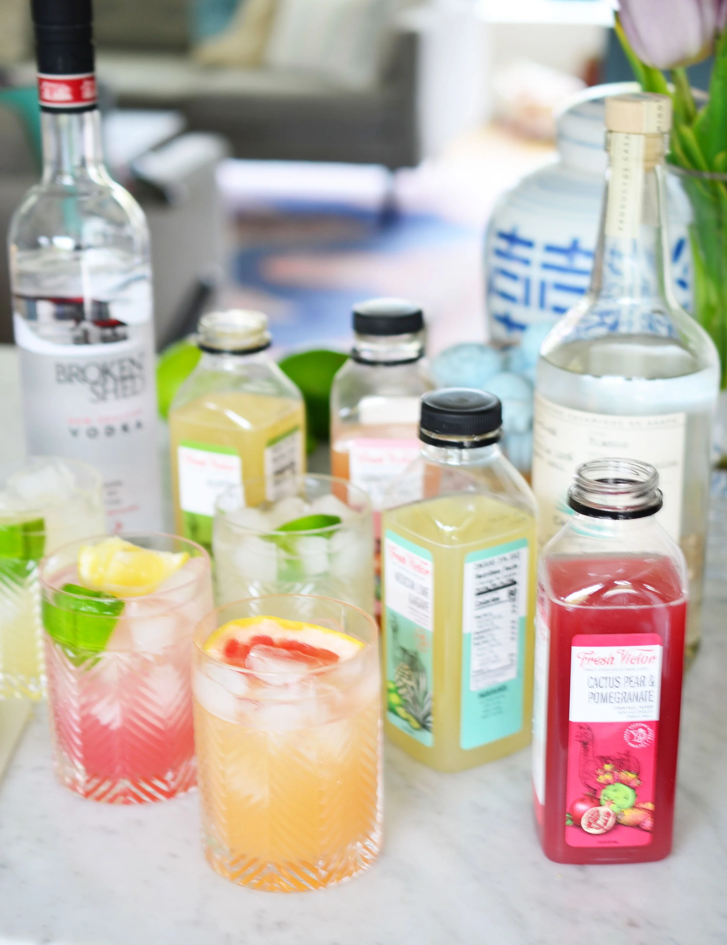 Bridge Party Cocktails | with Fresh Victor Mixers + Broken Shed